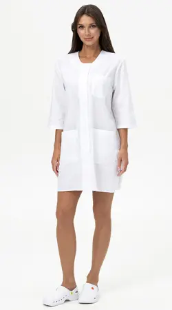 Халат МАРТА (белый) женские медицинские