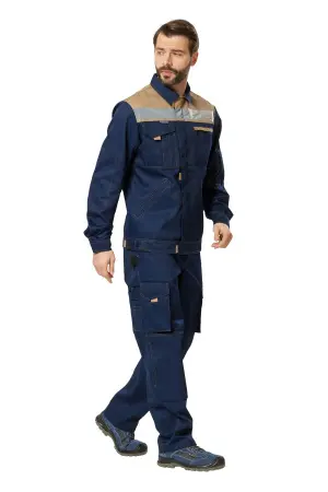 Куртка РОЛЬФ 2 (т.синий/бежевый)