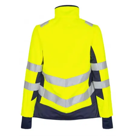 Сигнальная куртка ENGEL GALAXY 1156-237 женская софтшелл (сигнальный желтый/синий)