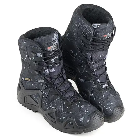 Ботинки ЛИДЕР 174 ПУ-Резина утепленные (кмф черный)