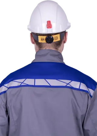 Куртка СТРОНГ ИМПОРТ (серый/васильковый)