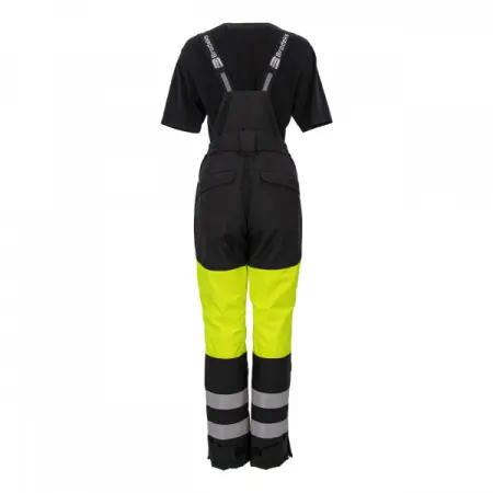 Брюки сигнальные BRODEKS KW 330 женские зимние (желтый/черный) Брюки сигнальные BRODEKS KW 330 женские зимние (желтый/черный)