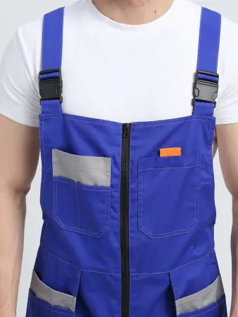 Костюм ДРАГА-2 с ПК (васильковый/св.серый/оранжевый)