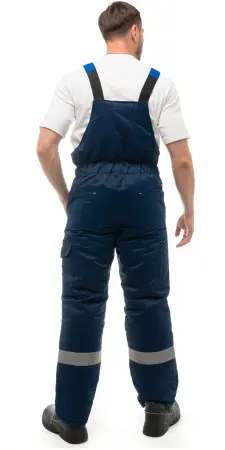 Костюм БРУКЛИН зимний (т.синий/васильковый)