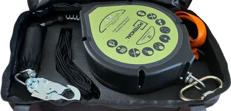 Блокирующее устройство Т-15 втягивающего типа из металл. троса с КР-04