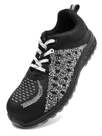 Полуботинки МИСТРАЛЬ AZ001-CK ПУ-ТПУ с КП и КС (серый/черный)