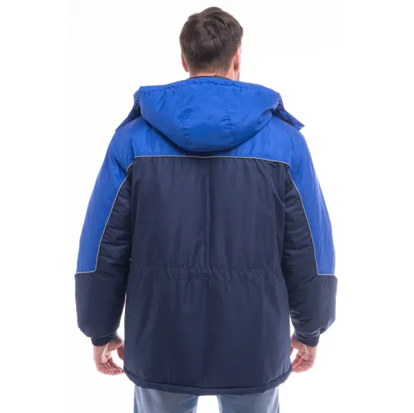 Куртка ВЕГА зимняя (т.синий/васильковый)