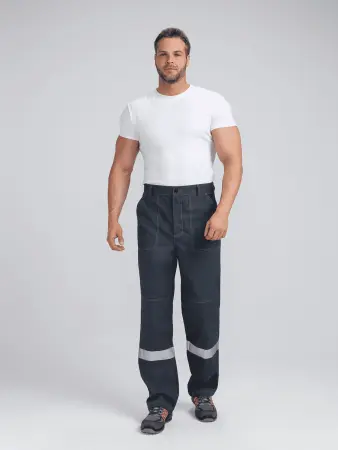 Костюм БРИГОТЕК-1 СОП с БР (т.серый/св.серый)