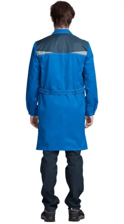 Халат RONTA HL542 (василек/т.синий)