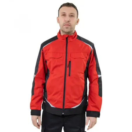 Куртка BRODEKS KS 202 (красный/черный)