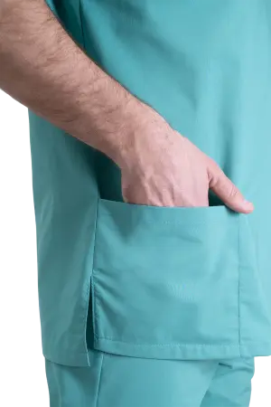 Костюм ХИРУРГ МЕДИКАЛ с БР (зеленый) мужские медицинские