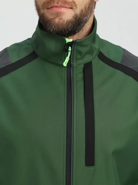 Куртка PROFLINE LEADER софтшел (хаки/черный)