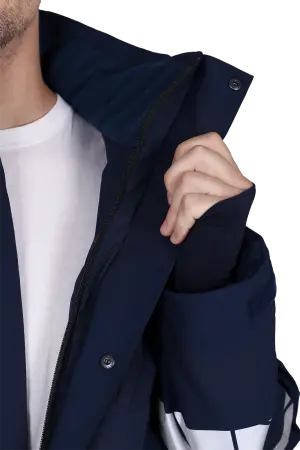 Куртка ACTIVE утепленная (синий/черный)