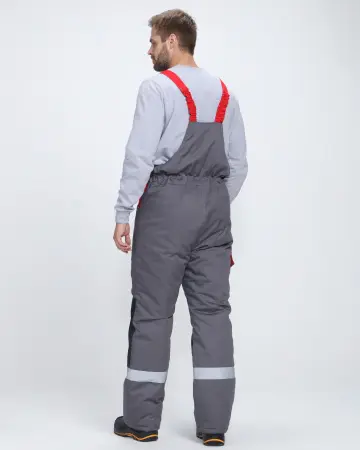 Костюм ЗИМНИК зимний с ПК (т.серый/черный/красный) Костюм ЗИМНИК зимний с ПК (т.серый/черный/красный)