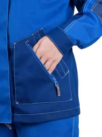 Куртка ЭДВАНС ИМПОРТ женская (василек/синий)
