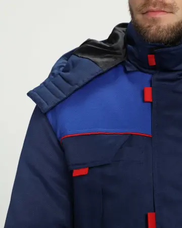 Костюм ФЛОФТ-1 зимний с БР (т.синий/васильковый)