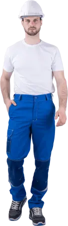 Брюки ТУРБО SAFETY (василек/синий)