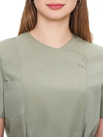 Костюм ЮМЕЛИЯ женский с БР (зеленый) женские медицинские