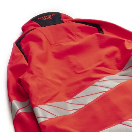 Куртка MASCOT SOFTSHELL сигнальная (красный/синий)