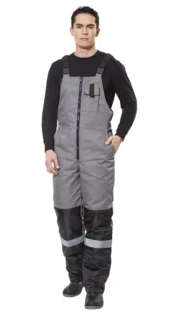 Костюм СТАТУС NEW с ПК (серый/черный)