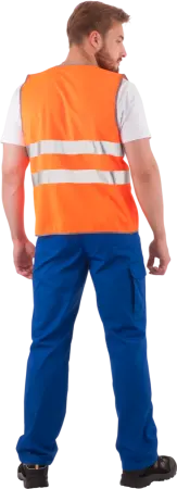 Жилет сигнальный (оранжевый) Жилет сигнальный (оранжевый)