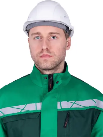 Куртка СТРОНГ (зеленый/т.зеленый)