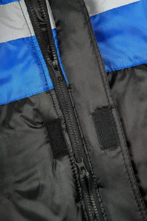 Костюм ПРОФИ зимний с ПК (васильковый/черный) Костюм ПРОФИ зимний с ПК (васильковый/черный)