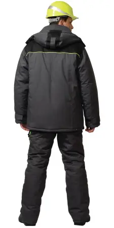 Костюм ХОВАРД зимний с БР (т.серый/черный/лимонный) Костюм ХОВАРД зимний с БР (т.серый/черный/лимонный)