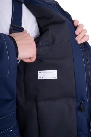 Костюм НАДЫМ зимний (т.синий/серый)