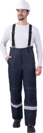 Костюм СТАРАТЕЛЬ зимний с БР (синий/василёк)