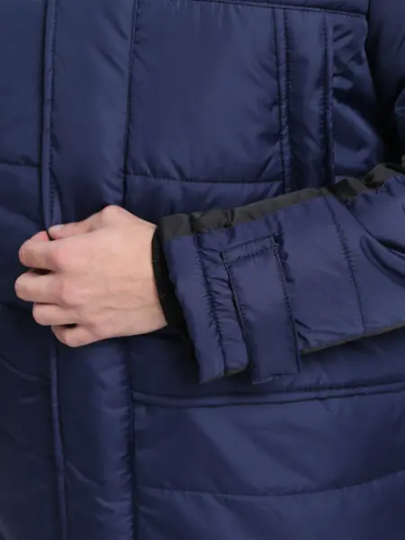 Куртка ЕВРОПА зимняя (т.синий/черный)