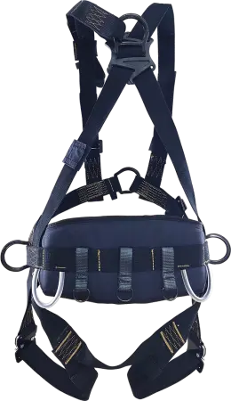 Страховочная привязь СП-04-01 (О) ФАСТ со спинным удлинителем, идентификационная книжка (черный)