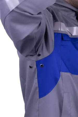 Куртка СТРОНГ ИМПОРТ (серый/васильковый)