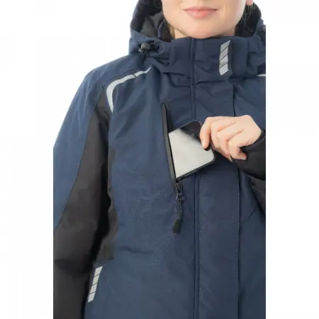 Куртка BRODEKS KW 208 женская зимняя (синий)