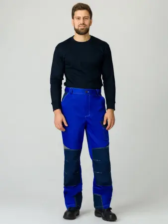 Костюм ФОРМУЛА с БР (васильковый/т.синий/св.серый)