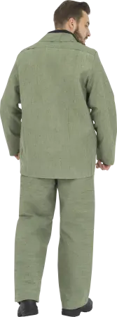 Костюм СВАРЩИК 2 класс брезент 550 с БР (хаки)