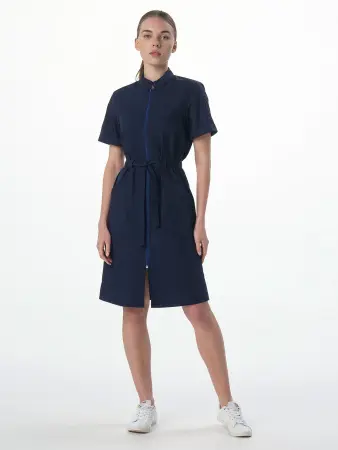 Халат MEDLINE САНСАРА-005 женский (т.синий) женские медицинские