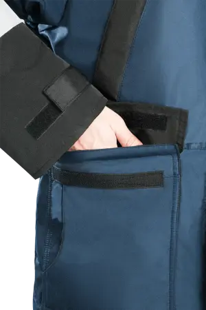 Костюм УРАГАН зимний с ПК (т.синий/черный)