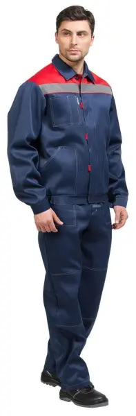 Костюм ТИМБЕР с БР (синий/красный)