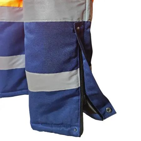 Костюм МЕТЕО зимний с ПК (оранжевый/синий)