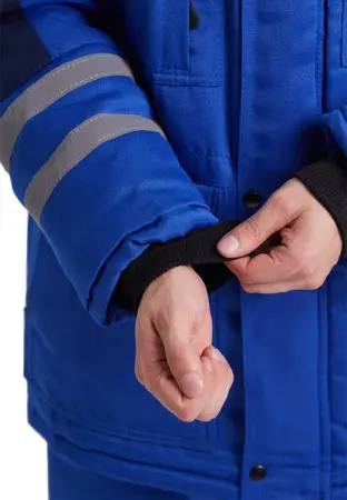 Костюм ЗИМНИК зимний с БР (василек/т.синий)