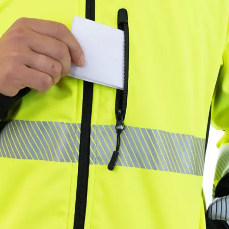 Куртка Brodeks Softshell KS 227 сигнальная (желтый/черный)