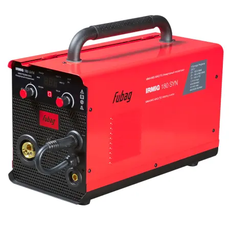 Сварочный полуавтомат FUBAG IRMIG 180 SYN с горелкой 250 А 3м