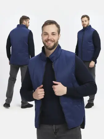 Жилет УНИВЕРСАЛЬНЫЙ зимний (т.синий)