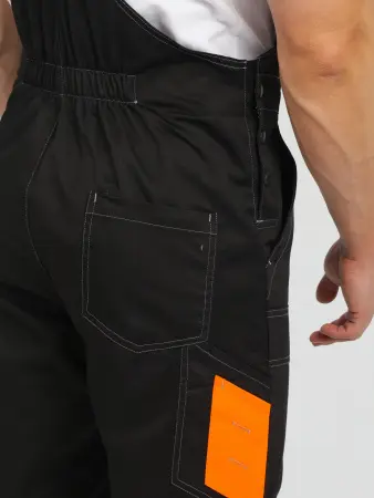 Костюм ВИВАТ-2 ПРЕМИУМ CH МВО с ПК (черный/оранжевый)