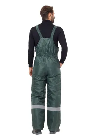 Костюм КОМФОРТ зимний с ПК (т.зеленый/неоновый)