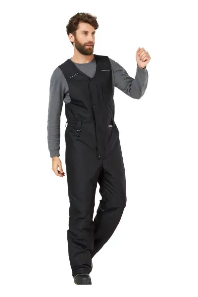 Полукомбинезон ДЭЛФ зимний (черный)