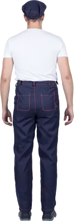 Костюм ХИМОС противокислотный (т.синий/оранжевый)