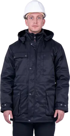 Куртка ЗАЩИТА зимняя (черный)