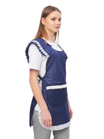 Фартук-сарафан нейлоновый (т.синий)